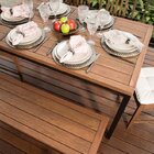 Mesa Para Jardim 140x85cm Ipanema Mestra Móveis Polisten Nogu