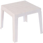 Mesa Para Jardim De 4 Lugares 40x40 Anadia – Xplast - Branco