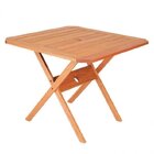 Mesa Para Jardim Em Madeira Maciça Dobrável Ipanema  Polisten