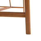 Mesa para Jardim Extensível Retangular Madeira Acácia Marrom 220x100x75cm Oasis Naterial