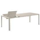 Mesa para Jardim Extensível Idaho 6 a 8 Lugares Retangular 180/240x100x76cm Alumínio Bege Naterial