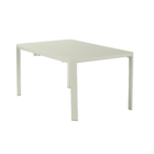 Mesa para Jardim Extensível Idaho 6 a 8 Lugares Retangular 97/149x149x76cm Alumínio Bege Naterial