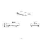 Mesa Para Notebook 54x30cm Dobrável Com Suporte De Smartphone