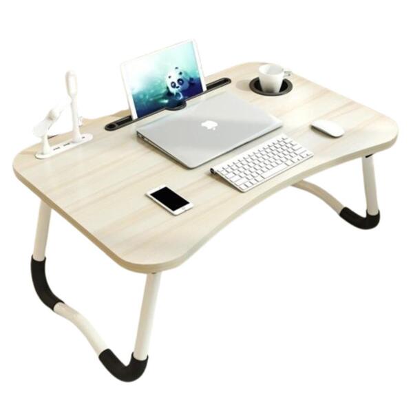 Mesa Para Notebook Com Usb Ventilador Iluminação Home Office