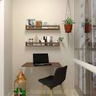 Mesa Para Notebook Dobrável Kitcubos Ameixa Negra 80 Cm