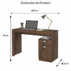 Mesa para Notebook Melissa Café - Permobili