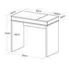 Mesa Para Notebook Mind Branca E Ypê