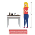 Mesa Para Notebook Mind Branca E Ypê