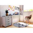 Mesa Para Notebook Natus Branca E Cinza 140 Cm