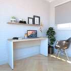 Mesa Para Notebook Natus Branca E Geneve 140 Cm