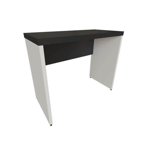 Mesa Para Notebook Natus Branca E Preta 100 Cm