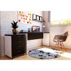 Mesa Para Notebook Natus Branca E Preta 180 Cm