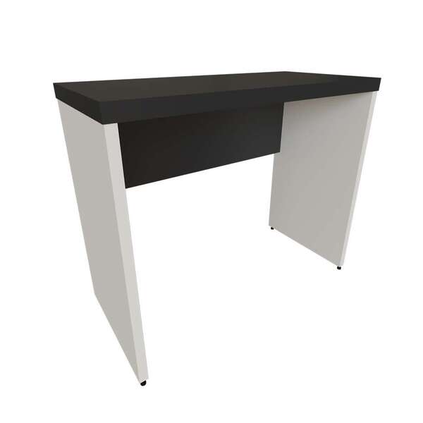 Mesa Para Notebook Natus Branca E Preta 90 Cm