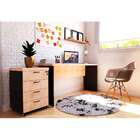 Mesa Para Notebook Natus Preta E Carvalho 180 Cm