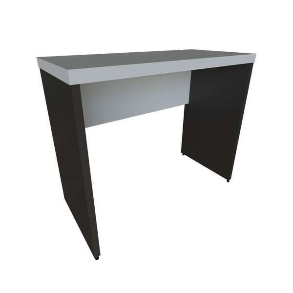 Mesa Para Notebook Natus Preta E Cinza 90 Cm