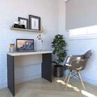 Mesa Para Notebook Natus Preta E Geneve 90 Cm