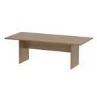 Mesa Para Reunião 8 Lugares 220x100cm Amêndoa