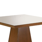 Mesa Para Sala De Jantar 04 Lugares Com Tampo De Vidro Prada