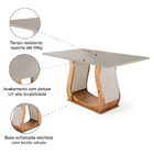 Mesa Para Sala De Jantar 1,20m Veneto Viero