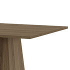 Mesa Para Sala De Jantar 100% Mdf 04 Lugares 90cm Ônix Imbuia