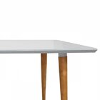 Mesa Para Sala De Jantar 160cm 6 Lugares Tampo Em Vidro Venez