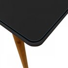 Mesa Para Sala De Jantar 160cm 6 Lugares Tampo Em Vidro Venez