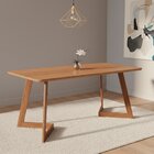 Mesa Para Sala De Jantar 180cm Sem Vidro Caju Cinamomo