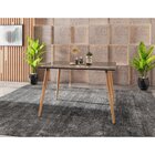 Mesa Para Sala De Jantar 4 Lugares 120cm Veneza Casa D Cinza