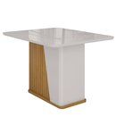 Mesa Para Sala De Jantar 4 Lugares 1 Porta Harmonia Naturalle