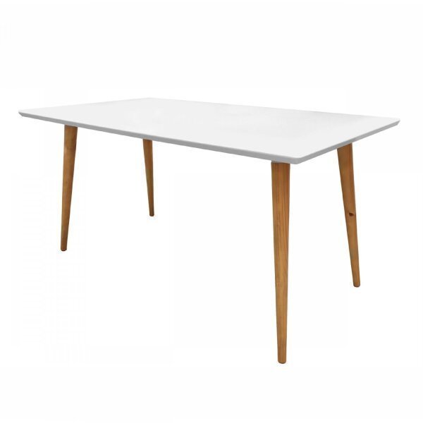 Mesa Para Sala De Jantar 6 Lugares 160cm Veneza  Branco