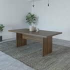 Mesa Para Sala De Jantar 6 Lugares Mj Espresso Móveis Nogal