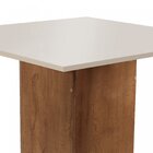 Mesa Para Sala De Jantar 90cm Tampo Em Mdf Madri Espresso Móv