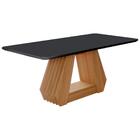 Mesa Para Sala De Jantar Agata 180 X 90 Cm E 6 Cadeiras Nicol