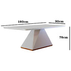 Mesa Para Sala De Jantar Aila 180 Mobillare