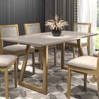 Mesa Para Sala De Jantar Ametista 180x90cm  Naturalíssimo/off