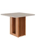 Mesa Para Sala De Jantar Ariela 0,95x0,95 Off White