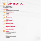 Mesa Para Sala De Jantar Aster 180cm Mdf Canto Copo Com Vidro