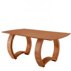 Mesa Para Sala De Jantar Bali 180cm Madeira Tampo Barril Lami