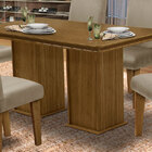 Mesa Para Sala De Jantar Com 6 Cadeiras Amsterdam – Dobuê Mov