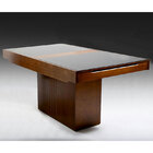 Mesa Para Sala De Jantar Com Tampo Em Laca/vidro 5302-monte C