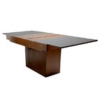 Mesa Para Sala De Jantar Com Tampo Em Laca/vidro 5302-monte C