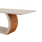 Mesa Para Sala De Jantar Ellis 180cm Laminada Em Madeira Com