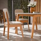 Mesa Para Sala De Jantar Em Mdf Paris Off White/nature