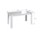 Mesa Para Sala De Jantar Fixa 1200x780 Branco