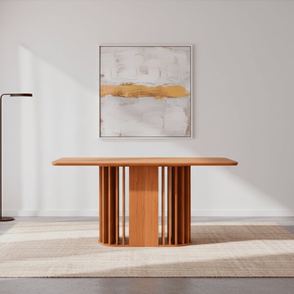 Mesa Para Sala De Jantar Julieta 160 Cm Sem Vidro Cinamomo