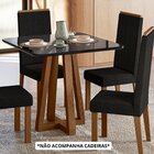 Mesa Para Sala De Jantar Livia Piccola Ambar/ Preto