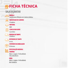 Mesa Para Sala De Jantar Olímpia 120cm Mdf Canto Copo Com Vid