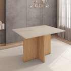 Mesa Para Sala De Jantar Paris 120cm 4 Lugares Tampo Mdp Casa