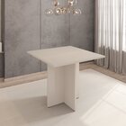 Mesa Para Sala De Jantar Paris 90cm 4 Lugares Tampo Mdp Casa