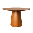 Mesa Para Sala De Jantar Redonda Baobá Cabecasa Madeiraorigin